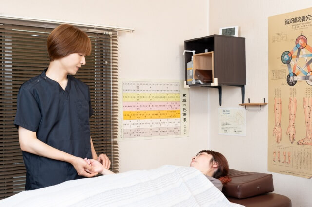 鍼灸施術
